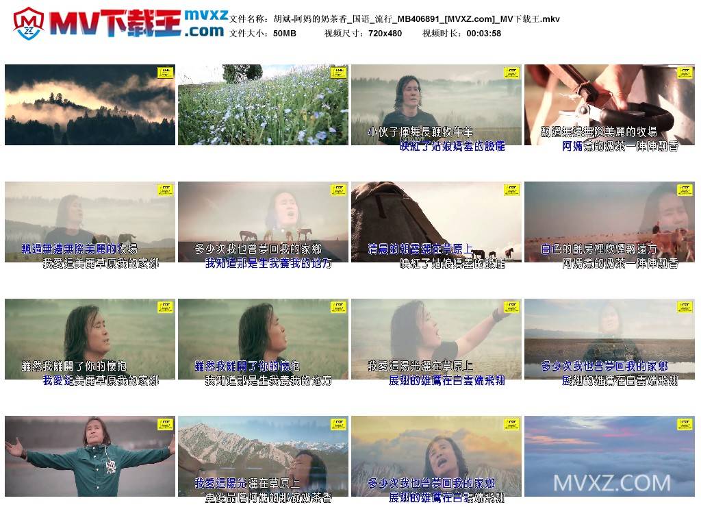 胡斌-阿妈的奶茶香_国语_流行_MB406891